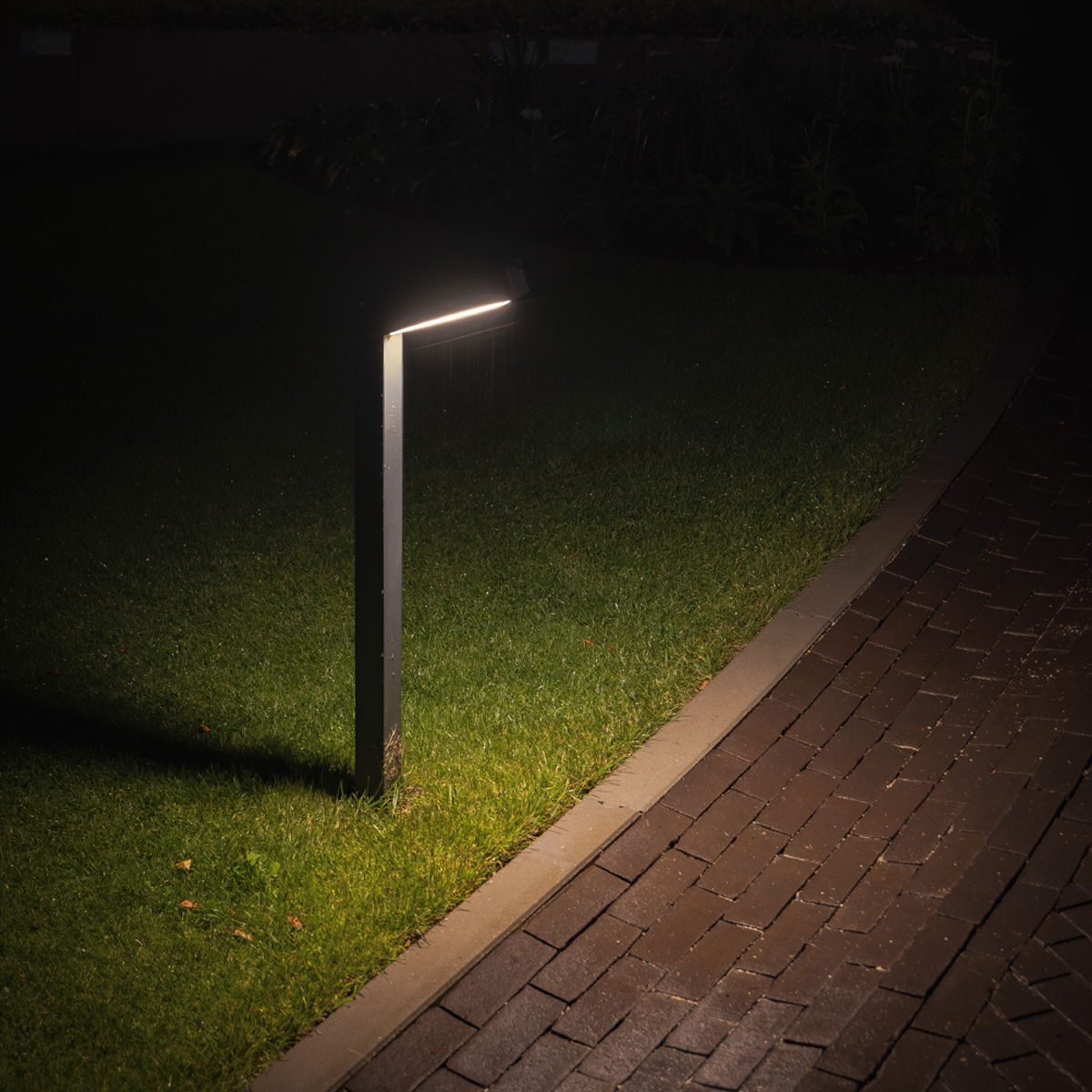 Lichtplan voor buiten met lampen voor de juiste sfeer