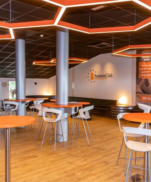 Nieuwe Verlichting Van De Businessclub Van VV Sparta Nijkerk