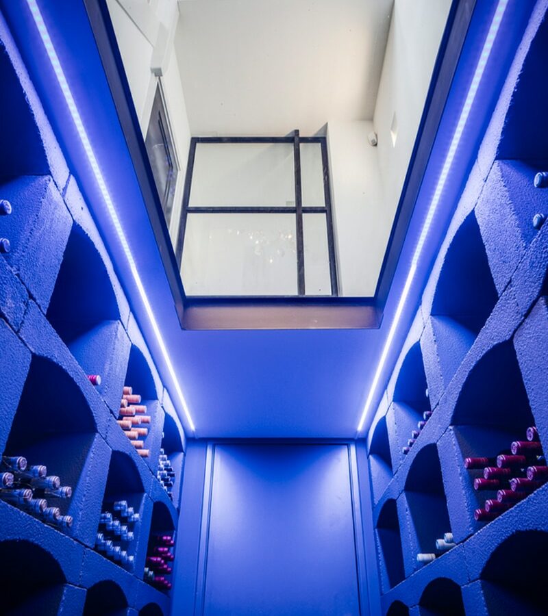 Verlichting Wijnkelder